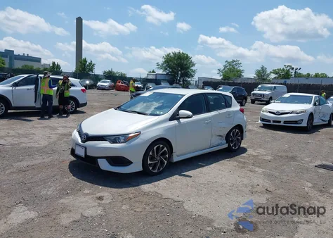 2017 Toyota Corolla Im from USA, damaged, VIN JTNKARJE1HJ548255